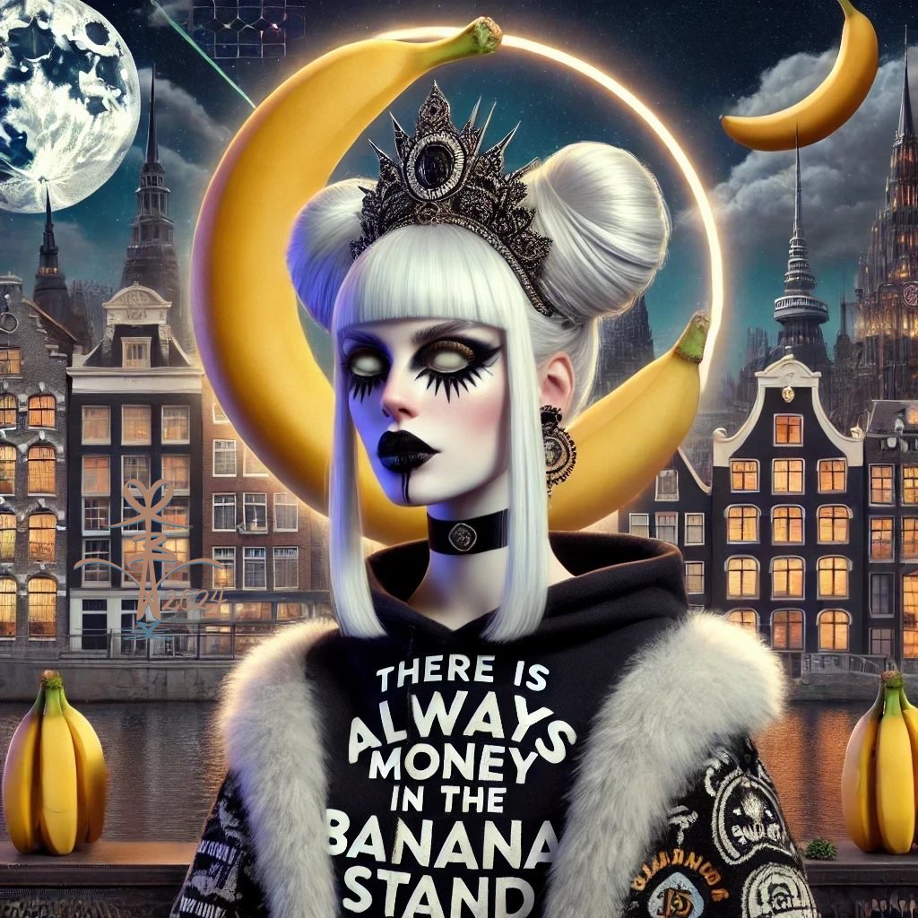 <a href="/SuperRare/">SuperRare</a> <a href="/Sothebys/">Sotheby's</a> My entry for <a href="/Sothebys/">Sotheby's</a> and <a href="/SuperRare/">SuperRare</a>

“There is Always Money in the Banana Stand” by jacque