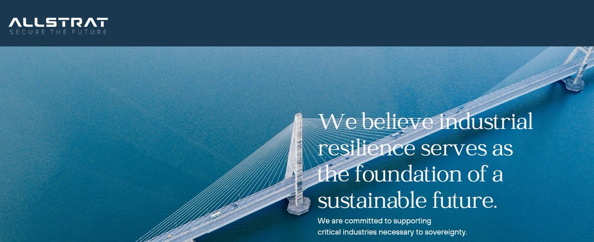 Lancement d’AllStrat (pour Allocation Stratégique) dédiée au #financement des entreprises stratégiques et notamment des secteurs de la #défense et de la #sécurité, dont je suis Associé Cofondateur.

Notre base line "secure the future". 👉 allstrat.fr

#privateequity