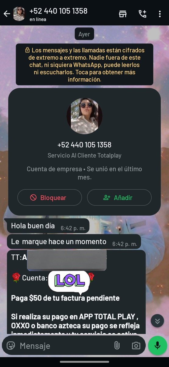 evoleeth_giirl's tweet photo. @totalplaymx Ya es el tercer cuenta que me está hostigando y me están llamando cuando el problema no fue miiioooo fue de su pinche aplicación toda inservible igual que su servicio, @Profeco me están acosando cuando ya comprobe los pagos
Y me cortaron el internet. Quiero mi reembolso y cancela https://t.co/ykqMqrXiyr