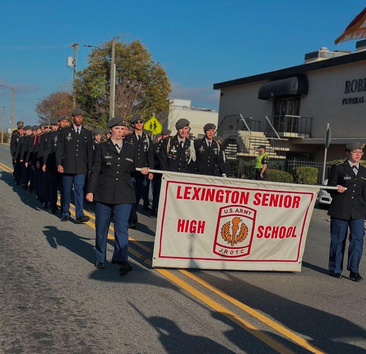 TracyBeverly7's tweet photo. Shoutout to all branches of the military, more importantly our Veterans. Thank you for your service #JROTC @LCSJackets, @JacketsLSHS,@NCCUSOE,@NCCU @NCCU_MSA https://t.co/qlnRByMqIs