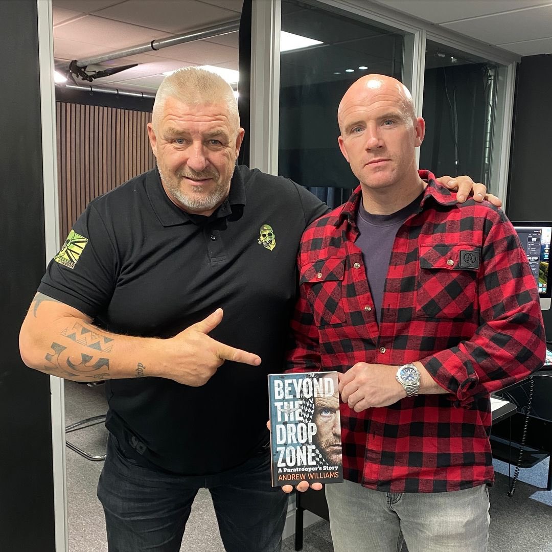 BeyondTheDZ's tweet image. Behind the scenes from when I joined @bigphilcampion @ForceRadioHQ on an epic episode of ‘The Debrief’. 🎙️Watch it now on YouTube and Spotify 🎥

#forceradio #bigphilcampion #beyondthedropzone #veteranpodcast #thedebrief #militarypodcast