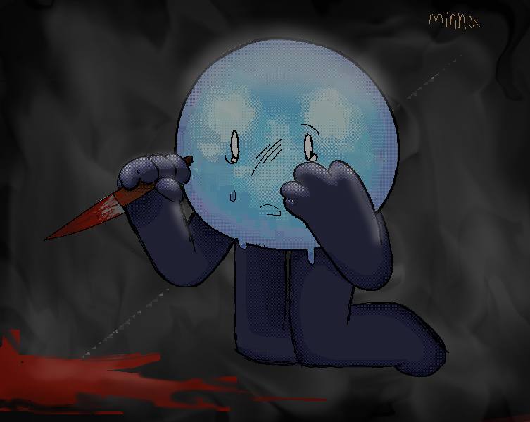 sussy_mc_flurry's tweet photo. a random objectifed character crying over their favorite knife that has been covered in ketchup #oscoc #osc #objectshowcommmunity #objectshow #objectifedcomic #objectifed #objectifedoc #oc #a https://t.co/b2LkMCaZnh