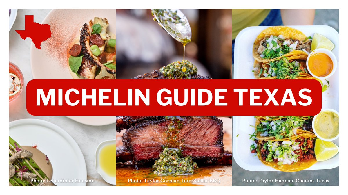 Congratulations to the Texas restaurants selected for the inaugural MICHELIN Guide Texas!

The coveted MICHELIN Stars rankings will have a lasting impact on the Texas economy.

Travelers from all over will soon experience the world-class cuisine that Texas has to offer.