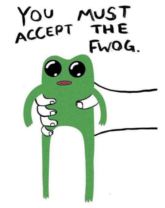 you must accept the $fwog