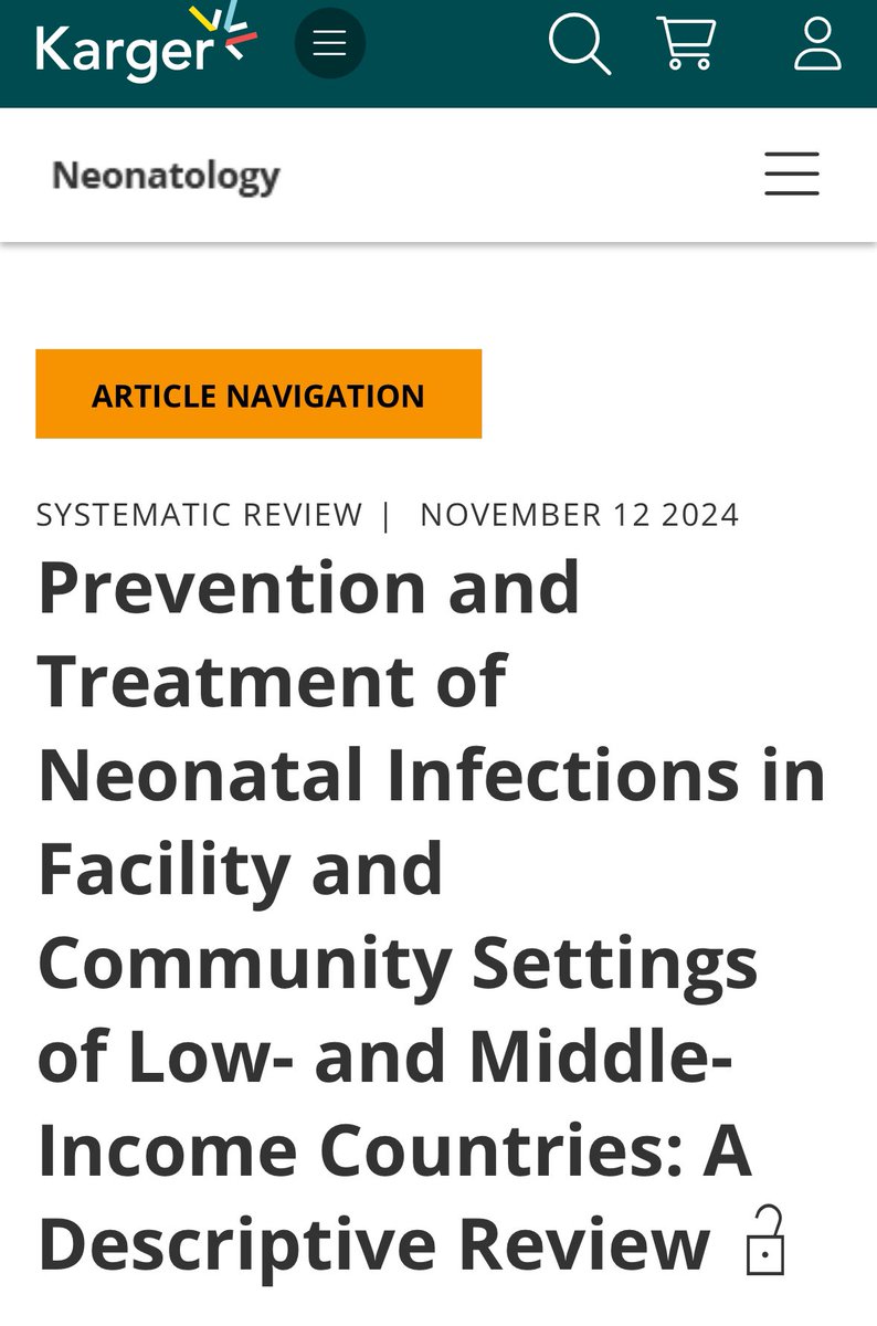 sihotad's tweet photo. NEW: Prevention and Treatment of Neonatal Infections in Facility and Community Settings of Low- and Middle-Income Countries

https://t.co/KjzqPbFs9q

#Neonates #NeonatalSepsis #AntimicrobialResistance https://t.co/vR0mQTtlz6