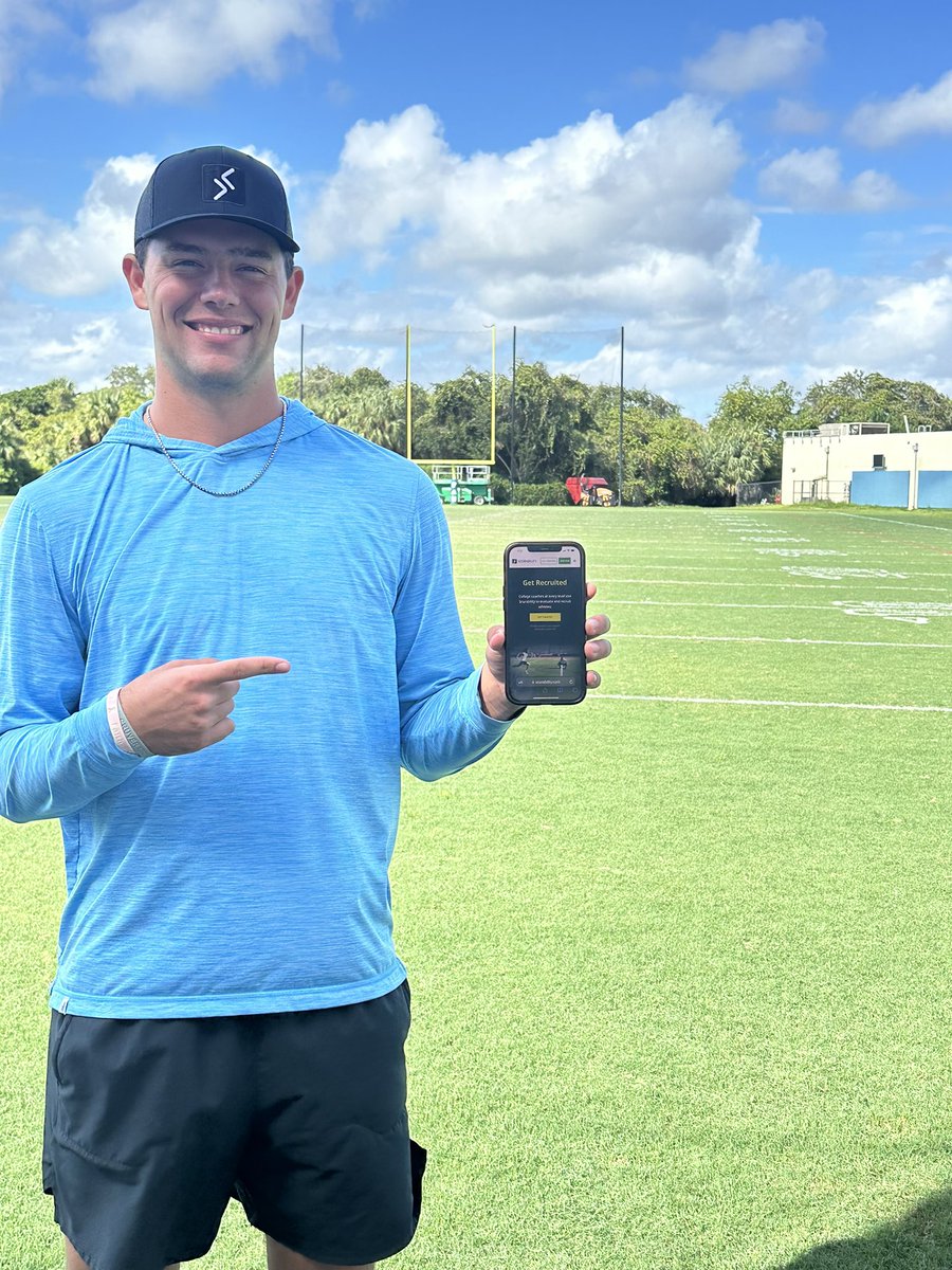 Excited to work with @Scorability - the new standard for college football recruiting! It’s easy and it’s free for athletes. Sign up and get discovered by college coaches: bit.ly/4hE27Wp #ScorabilityPartner