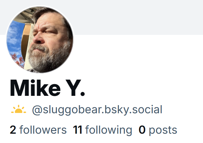 SluggoBear's tweet photo. While I haven't posted anything there yet, you can find me on the Sky of Blue app... https://t.co/0gRecCv0fQ