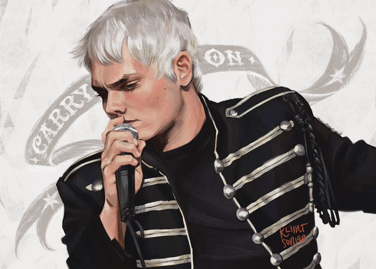 klimtsonian's tweet photo. WELCOME BACK TO THE BLACK PARADE !! https://t.co/htLWK13W5O