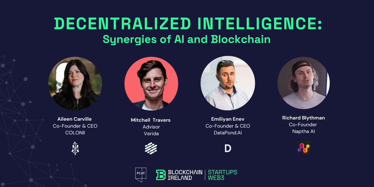 Formation_Three's tweet image. Dublin Army, get ready for the AI x Web3. 
@DataPondAI is pioneering the monetization and tracking of AI based content.

Catch tomorrow their CEO @EmoEnev at the Decentralized Intelligence Panel talking about the intersection of AI and Blockchain. 👇

eventbrite.ie/e/decentralize…