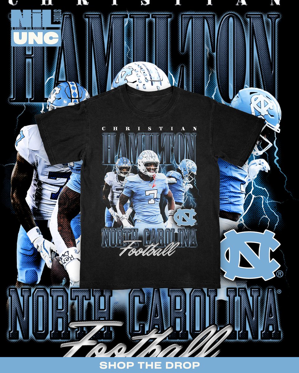 uncnilstore's tweet photo. This Christian Hamilton exclusive release... 🤩
Shop➡️https://t.co/XlzrLR4fxx…
#unc #uncnil #goheels https://t.co/GlpU0RcqcW