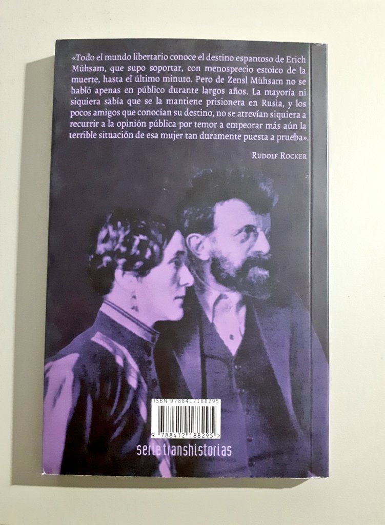 En la mirada de Zensl Mühsam se cifra buena parte de la historia más oscura del siglo XX. Asesinado su compañero, huyó como pudo de los nazis. Pudo venir a Barcelona, pero recaló en la URSS, que sería su jaula. Perseguida por el estalinismo, sobrevivió de milagro. Aquí se cuenta.