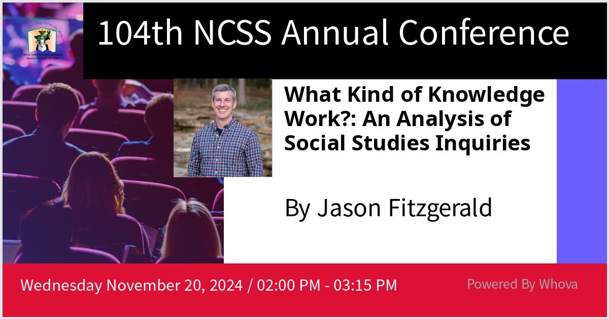 Looking forward to presenting a paper <a href="/CUFANCSS/">CUFA NCSS</a> next week, exploring knowledge work as a construct for analyzing inquiry
<a href="/MUschoolofEduca/">MU School of Ed</a>