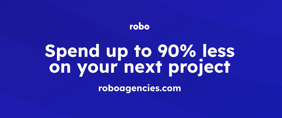 robodottech's tweet image. Some news — Backdrop is now Robo. 

We’re slowly coming out of stealth to help any startup get a product built &amp;gt;10X cheaper + faster via AI ⚡

Much more coming soon.