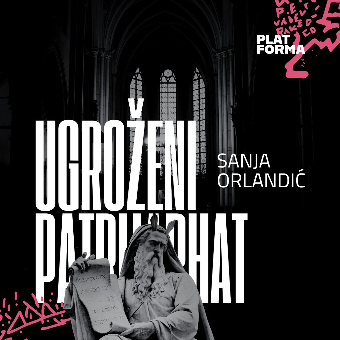 TransMreza's tweet photo. 📖 Drage naše i dragi naši, novi tekst iz magazina #plaTForma5 je online! 🆕

Ugroženi patrijarhat 🧚🏻‍♂️

Naša draga Sanja Orlandić piše o tome kako u Crnoj Gori, konzervativni i desničarski diskursi koriste strah od promjena u rodnim ulogama da bi očuvali patrijarhalne norme. Kroz govor o ‘tradiciji’ i ‘porodičnim vrijednostima’, crkva i politički lideri ograničavaju prava žena i ugrožavaju sekularnost države. Važno je prepoznati i osporiti ove narative, te težiti inkluzivnijem društvu koje poštuje prava svih.

Ovaj magazin rađen je u saradnji sa našim kolegama_inicama iz lokalnih organizacija u regionu: Kolektiv Talas TIRV, @nvospektra i KolekTIRV. 🏳️‍⚧️

Ovaj broj magazina finansijski je podržan od strane: Rosa Luxemburg Stiftung Southeast Europe 🌹

Tekst u cjelosti možete pročitati na linku: https://t.co/Ya4TjGgSZj