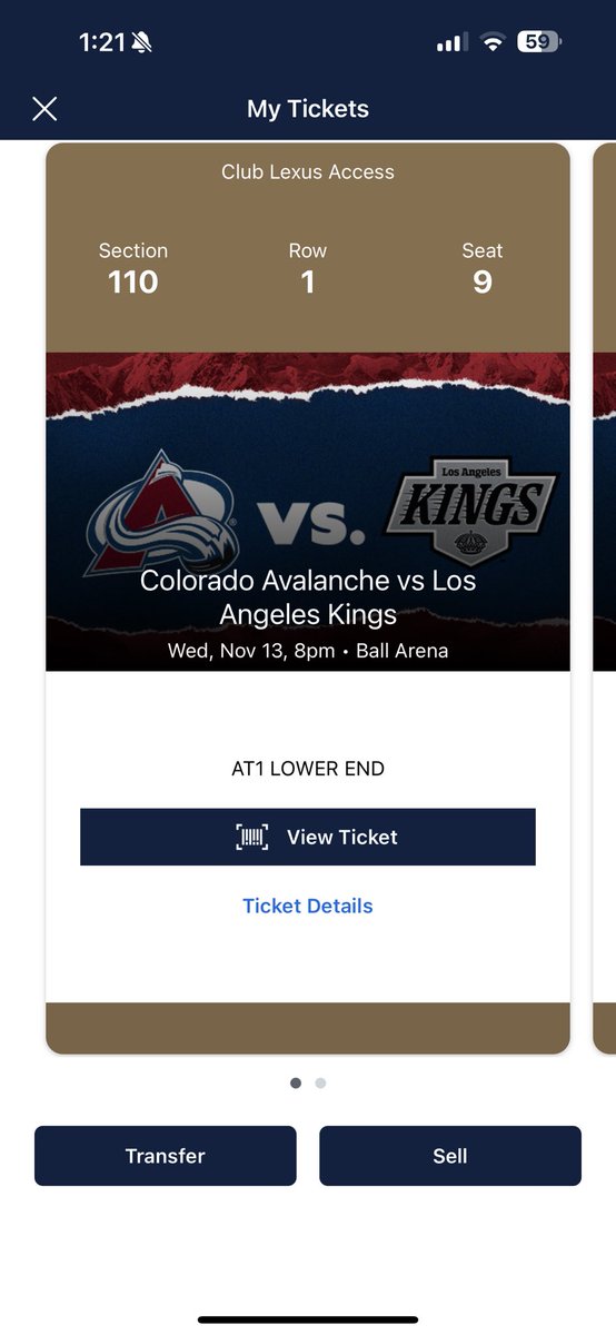 A schedule conflict pop up so someones about to get lucky. Giving away 2 glass seats to tomorrow’s <a href="/Avalanche/">Colorado Avalanche</a> vs LA Kings game. Must like, follow and retweet to be entered in the raffle for a chance to win. Club Lexus access and parking including. Announcing winner, noon tomorrow