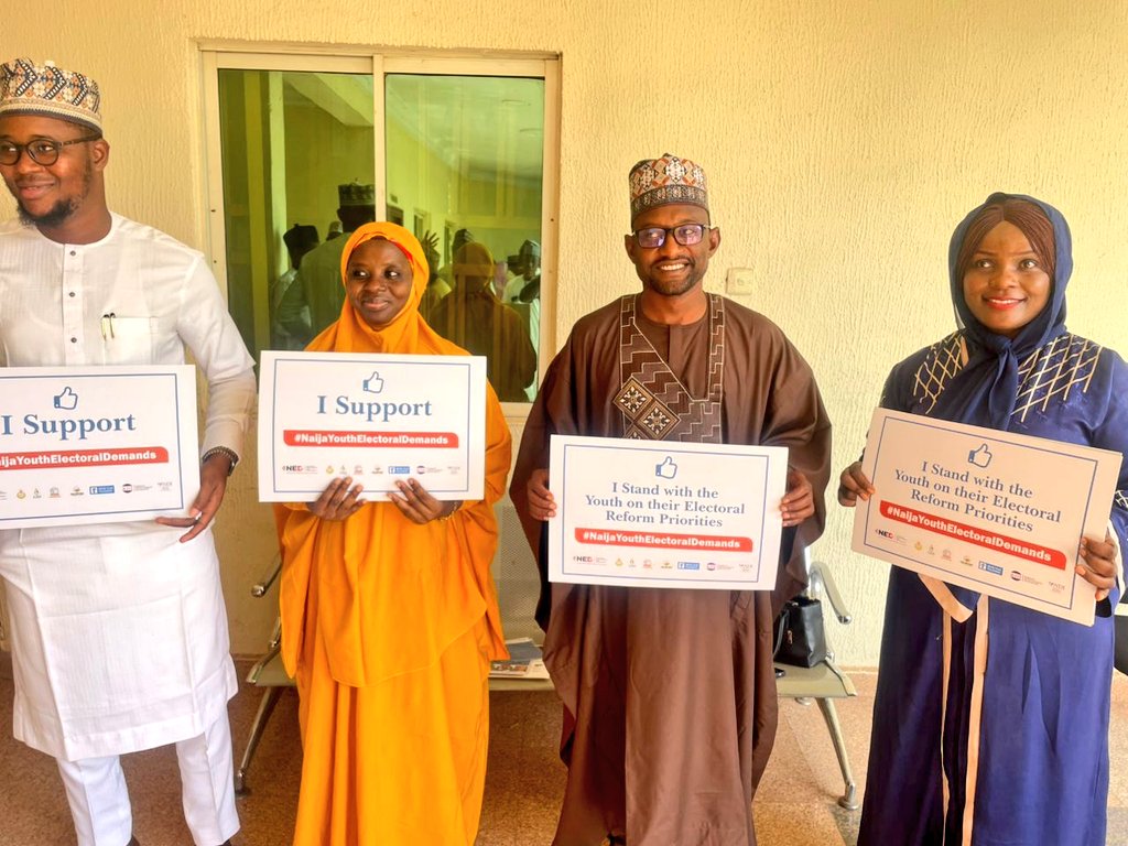 JDEV Team Kebbi Chapter visited Honourable Babangida Gulumbe of Kebbi Constituency, who is the chairman House Committee on Health, on the Youth Priorities recommendations. 
#NAIJAYOUTHELECTORALDEMANDS 
<a href="/NEDemocracy/">NEDemocracy</a> <a href="/NDI/">National Democratic Institute</a> <a href="/KDI_ng/">Kimpact Development Initiative</a>