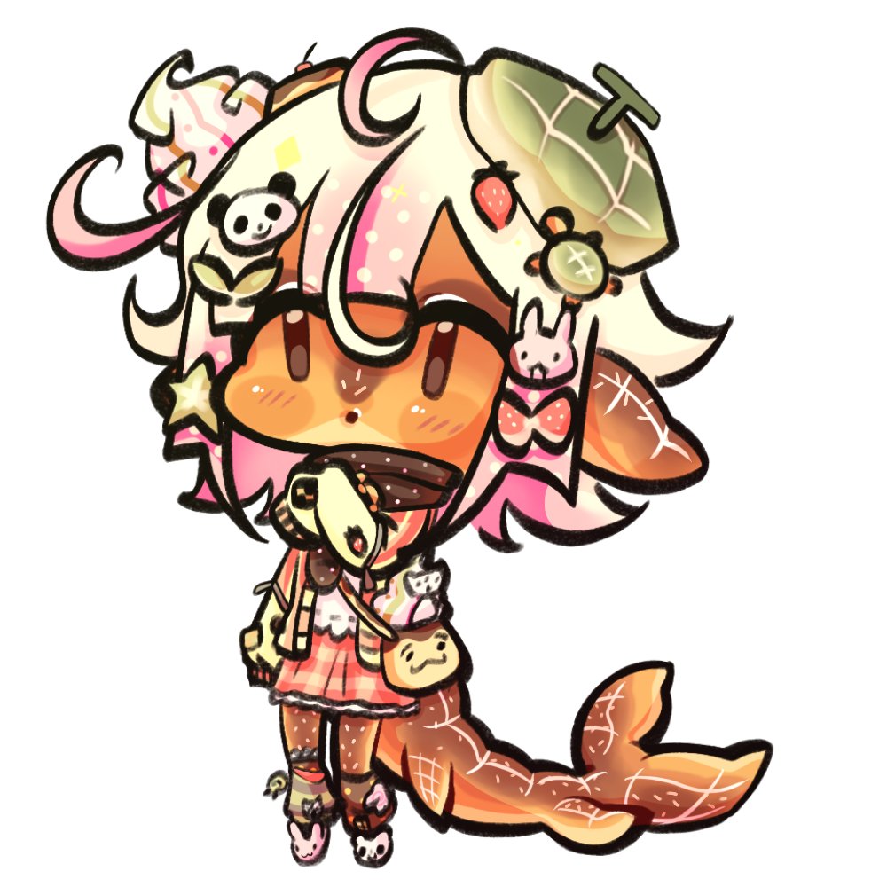 — Babby of my friend's sona !!

#artrequest #Chibi #VtuberArtist