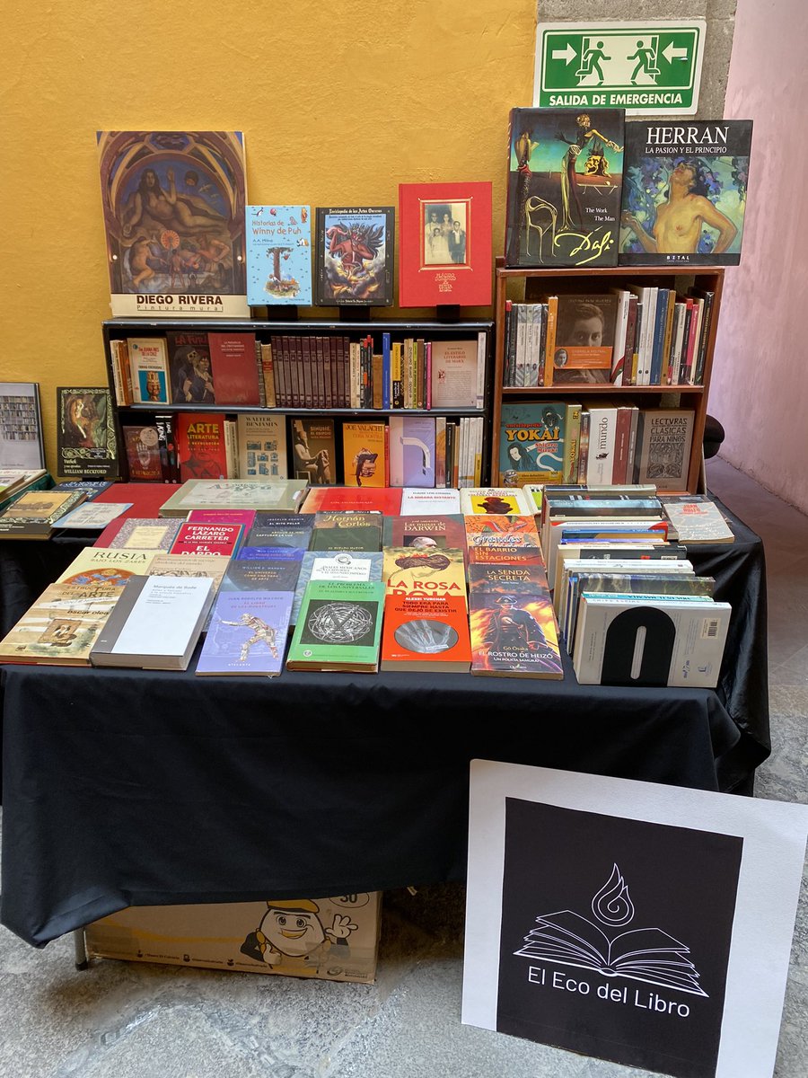 El_EcodelLibro's tweet image. El Eco del libro celebra el Día Nacional del Libro dando los mejores precios. 
Les esperamos en Casa de la Primera Imprenta de América hasta las 6 p.m.