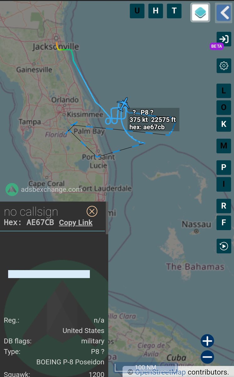 sipjack1776's tweet photo. P8
#AE67CB
Out of Jacksonville off the coast of Cocoa Beach
@SR_Planespotter https://t.co/QBzVnlj9O5