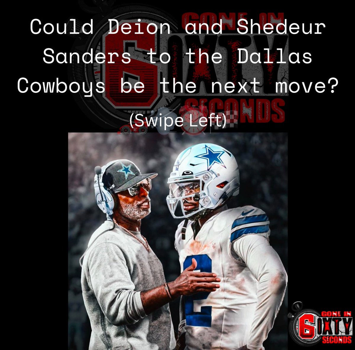 Could Deion &amp; #ShedeurSanders bring a winning culture to the #DallasCowboys <a href="/dallascowboys/">Dallas Cowboys</a> 🏎️💨⏰🏁#explore
