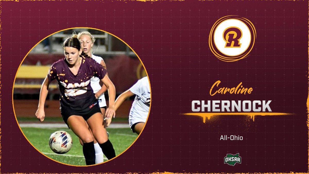 Congratulations Caroline Chernock (SR) on being named to the All Ohio team!  We are so proud of you! 🐏⚽️🐏