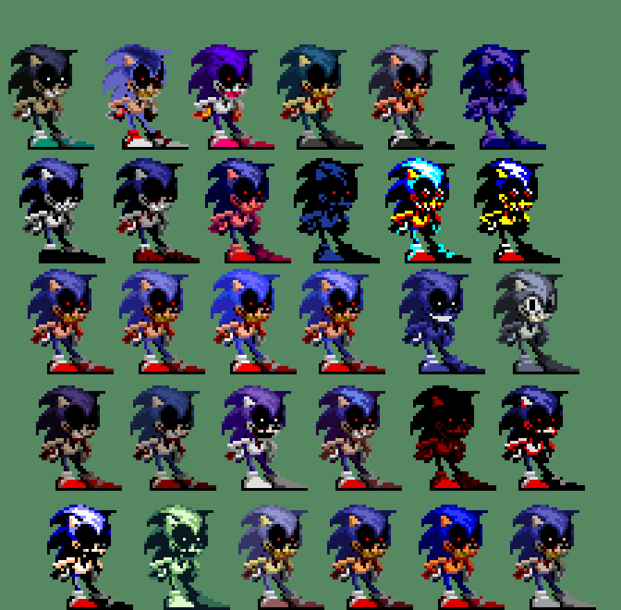 Tricky299l's tweet photo. A few palletes for my sprite-sheet https://t.co/KmgO6AzfSa