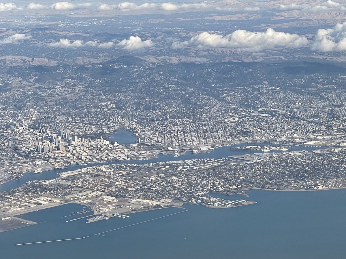 Oakland, California has a stunningly beautiful site, ideal weather even by California standards, and the hub of the regional rapid transit network. Why don't three times as many people live here? Why not Vancouver-style towers at every station?