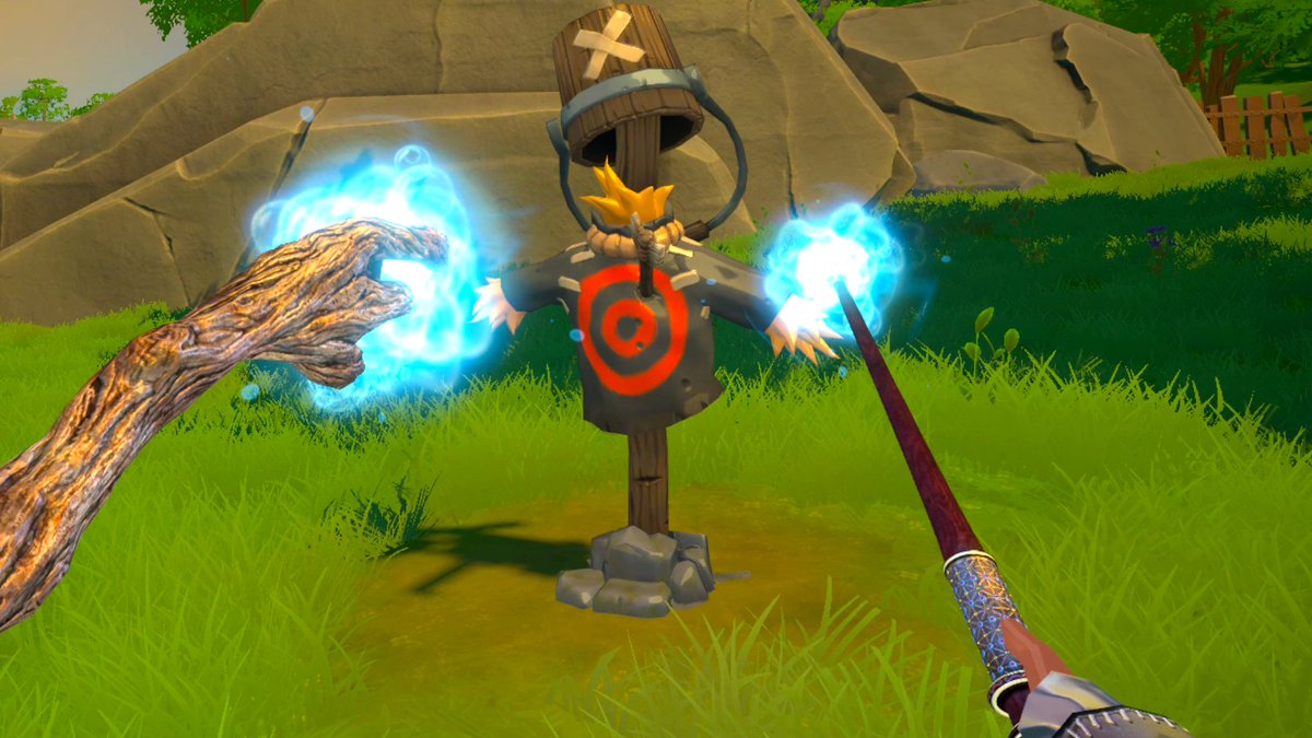 mysticinteract's tweet photo. Training with new tools.

Wishlist VR MOBA @crystalconq on @Steam:
https://t.co/62pXzJO2ge

#crystalconquest #screenshotsaturday #selfpromotionsaturday #VR #virtualreality #VRgame #virtualrealitygame #strategygame #MOBAgame #fantasygame https://t.co/EB0wZIrfbH