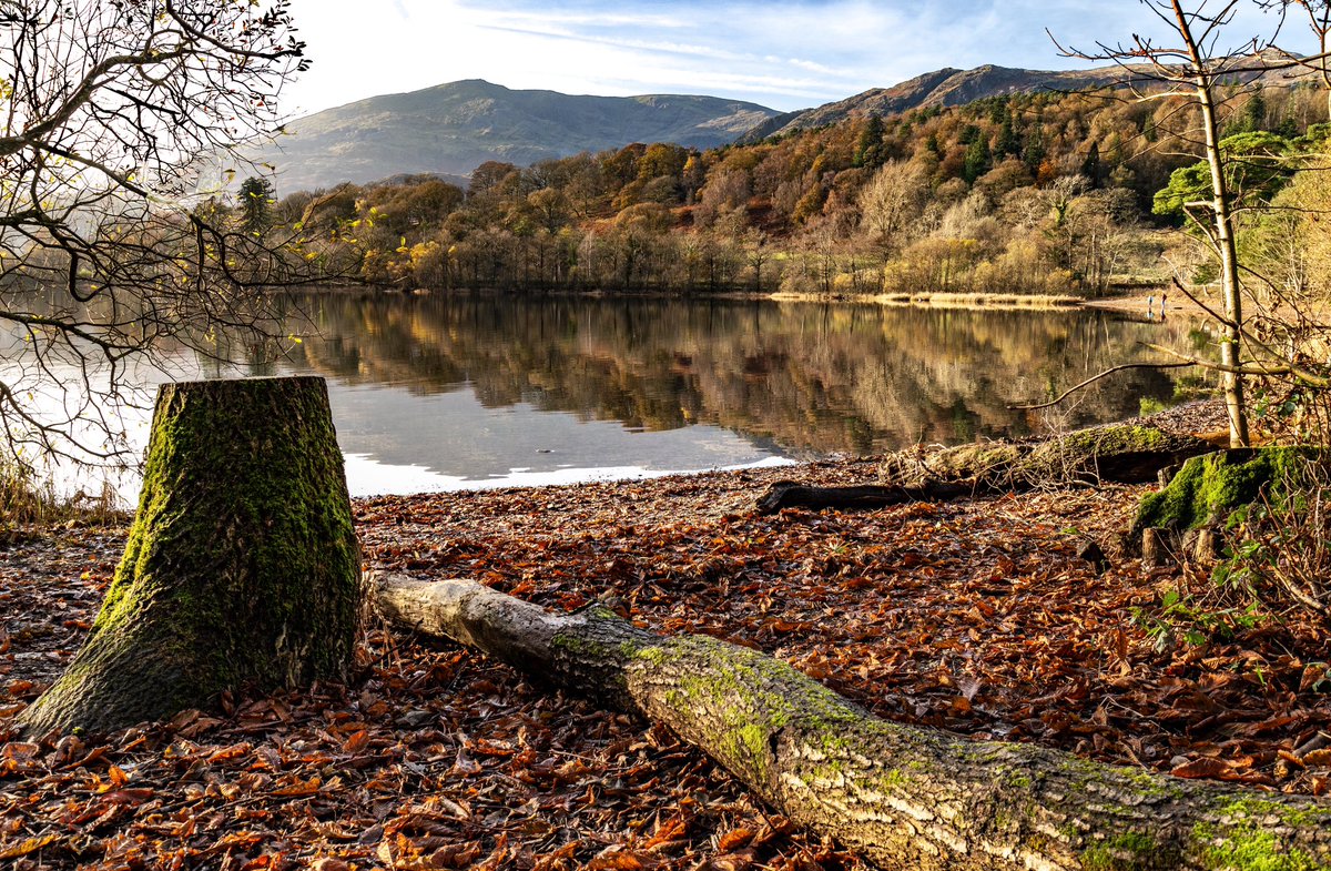 Autumn lays down beside Coniston Water.