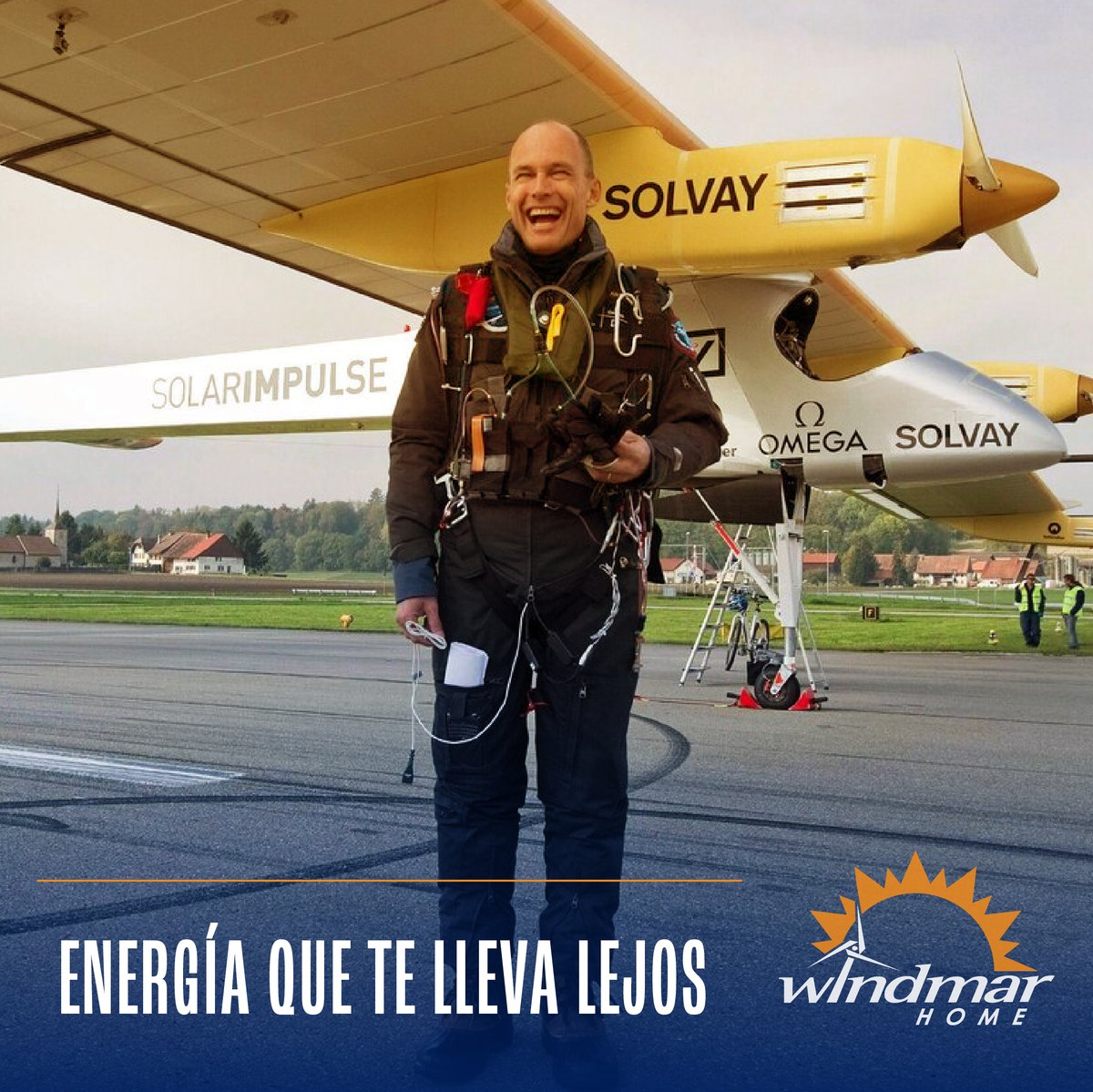¿Sabías que el récord mundial del vuelo más largo del mundo lo posee Bertrand Piccard con un avión energizado con placas solares? ✈️☀️

Así es, un avión totalmente eléctrico comenzó su vuelo desde Abu Dhabi, UAE hasta Honolulu, Hawái.