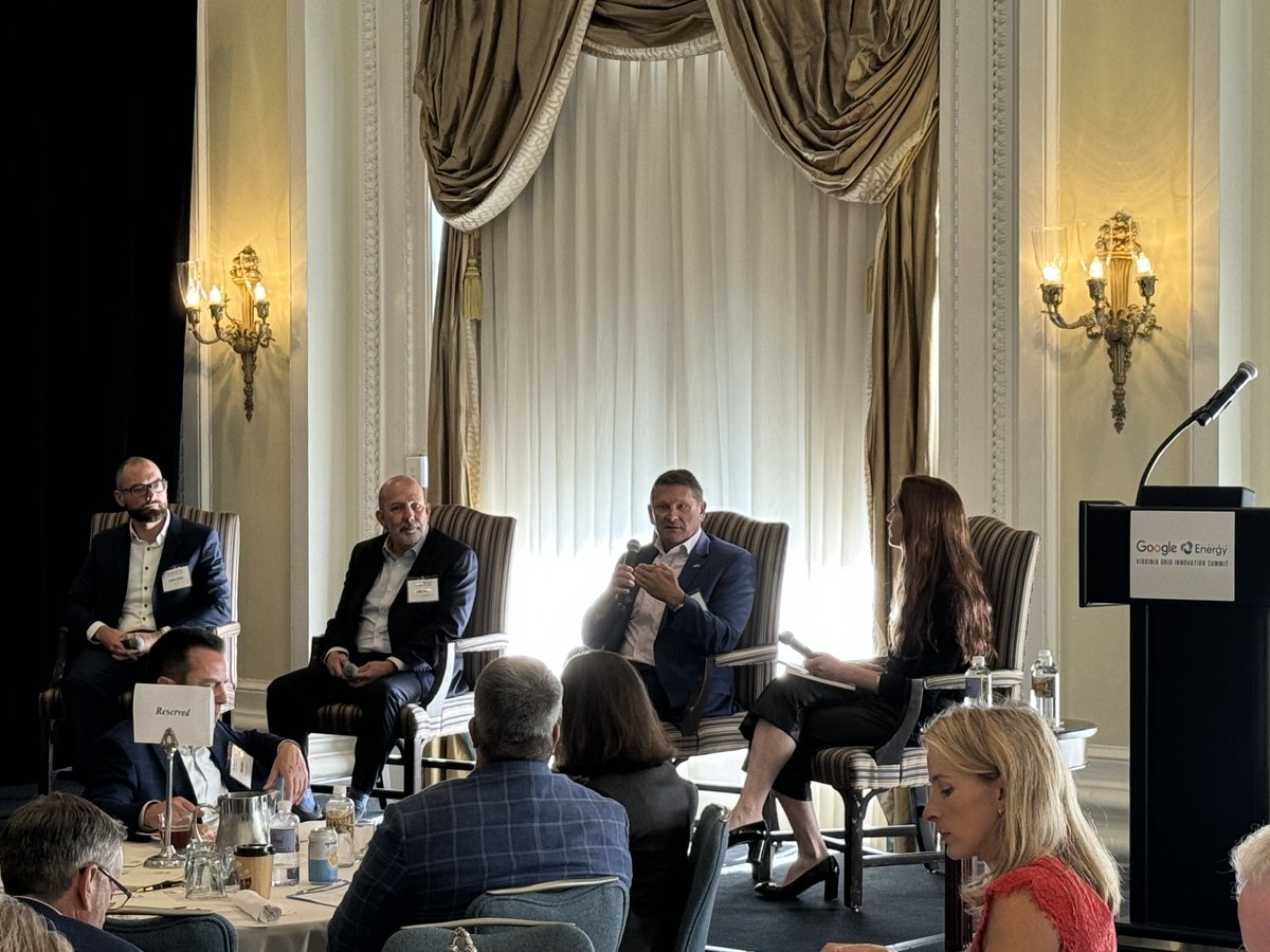 Thank you to <a href="/Google/">Google</a> and Virginia Energy for inviting our CEO, Tony Robinson to participate in the Virginia Grid Innovation Summit today.

These are exciting times, as we build a clean energy future through innovative technology and strong partnerships showcased at the summit.