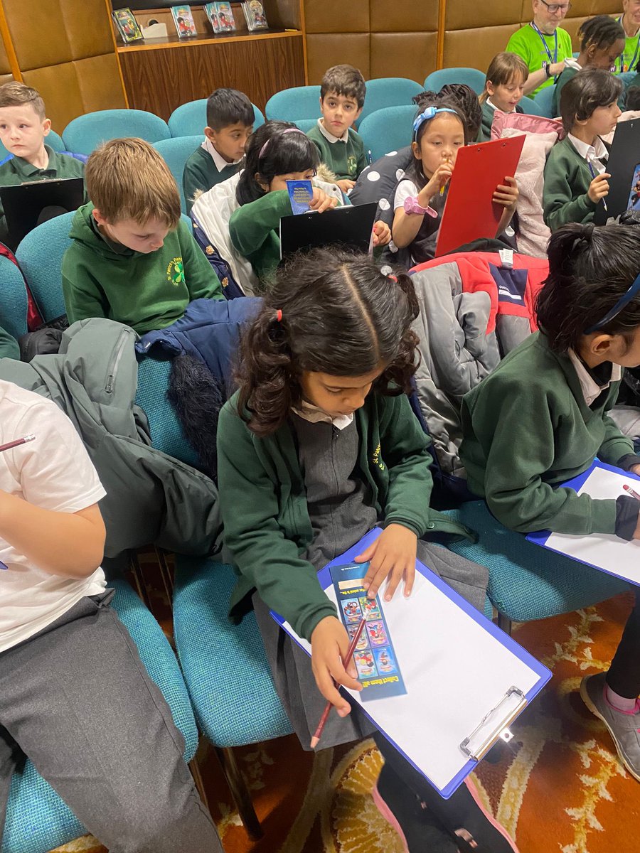 stpatrickspri's tweet image. P3 had a great time at the Mitchell Library meeting Maisie Chan!  We even created our own characters 📖 #WeeWrite @GlasgowLib