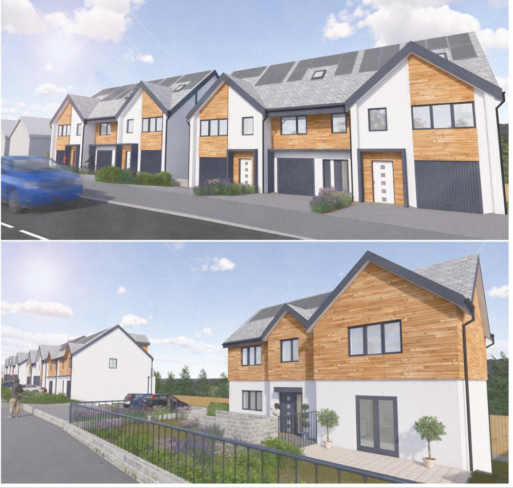 A few CGIs created last week for the sales brochure at one of our residential schemes with stunning views out across the Irish sea over the A55 in Penmaenmawr, north Wales. 

#WMA #architecture #newbuild #forsale #wales #penmaenmawr #views #irishsea #commercialdevelopmentprojects