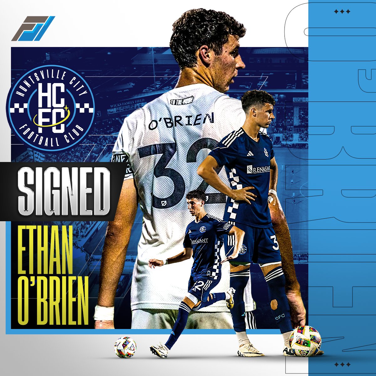 After a successful season on loan with <a href="/HuntCityFC/">Huntsville City FC</a>, the club has signed midfielder 𝗘𝘁𝗵𝗮𝗻 𝗢’𝗕𝗿𝗶𝗲𝗻 on a permanent transfer from <a href="/IndyEleven/">Indy Eleven</a>. Congrats <a href="/ethanob7/">Ethan O’Brien</a>!