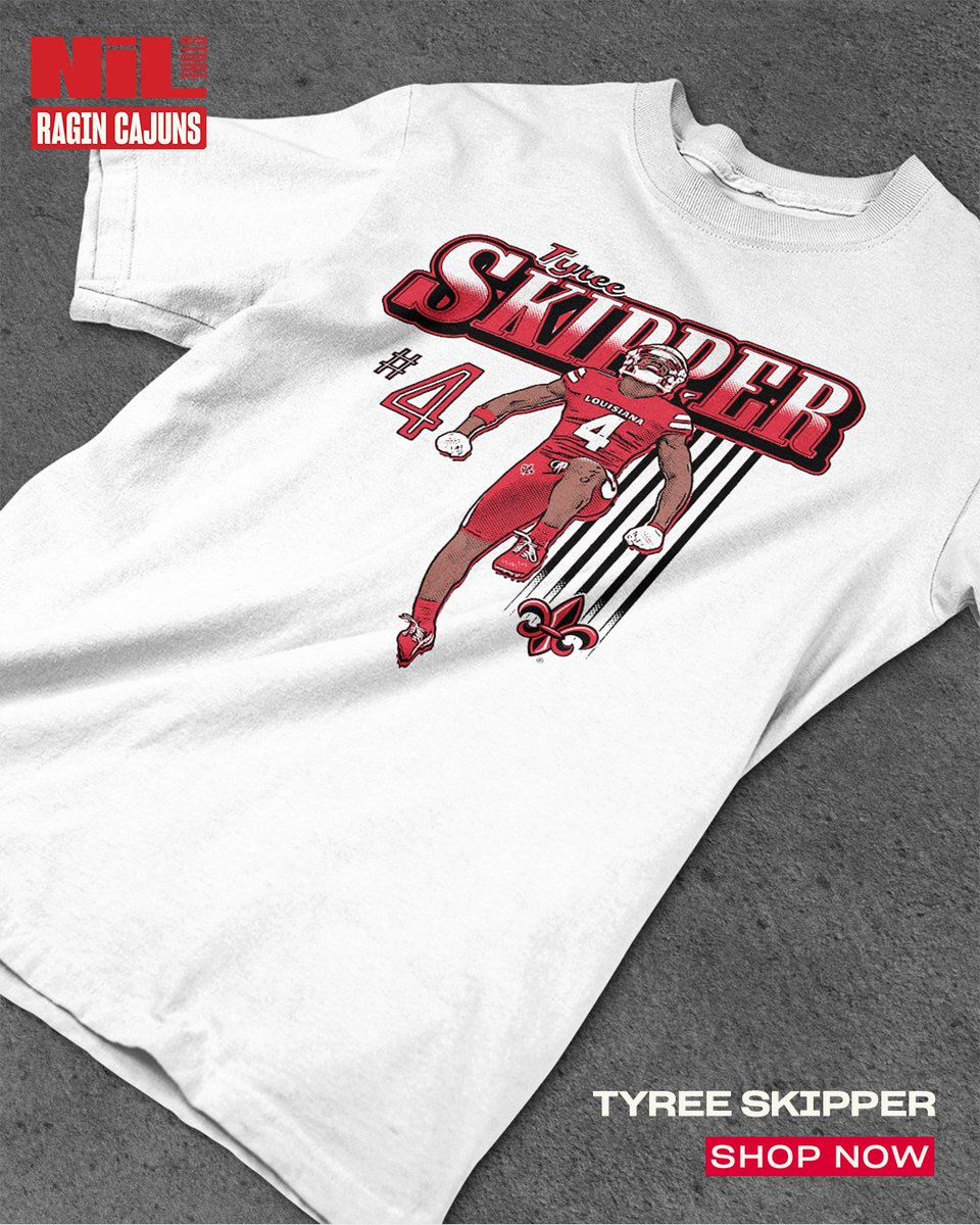 ragincajunsnil's tweet image. Support Tyree Skipper!

Shop his merch: nil.store/louisiana/lala…