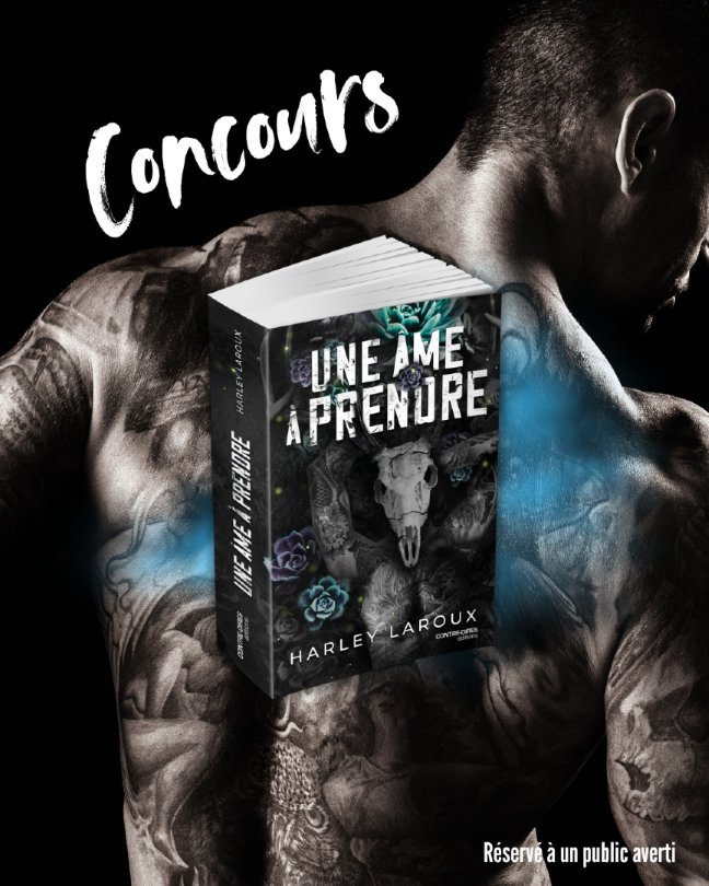 Booknode's tweet photo. [CONCOURS]Une âme à prendre
La romance sombre de Harley Laroux vient de sortir!
Booknode est partenaire de la sortie et vous permet de remporter plusieurs exemplaires du livre.
Pour cela likez et retweetez en mentionnant 2 amis qui aiment les romances sombres ou qui collectionnent les boyfriends.
Page du livre:
https://t.co/iapOHiP4cv
Instagram de Contredires Romans :
https://t.co/B6QSeDzfho
