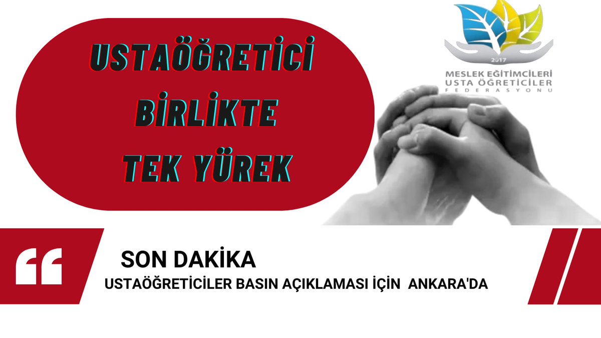 <a href="/donus_cicek/">Dönüş Çiçek</a> <a href="/mebhbogm/">MEB Hayat Boyu Öğrenme Genel Müdürlüğü</a> <a href="/RTErdogan/">Recep Tayyip Erdoğan</a> <a href="/MilliEgitimBak/">MEB</a> <a href="/dbdevletbahceli/">Devlet Bahçeli</a> <a href="/yusuftekin/">Yusuf Tekin</a> #16KasımANKARAdayız
100 bin Usta öğretici Anıttepe'de tek yürek,tek yumruk ✊ 
@showTv
<a href="/KanalD/">Kanal D</a>
<a href="/kanal7/">Kanal 7</a>
<a href="/ulusalkanal/">Ulusal Kanal</a>
<a href="/AtvHaberTurkiye/">Atv Haber</a>
<a href="/nowhaber/">NOW HABER</a>
<a href="/trthaber/">TRT HABER</a>
<a href="/trt1/">TRT 1</a>
<a href="/tv5televizyonu/">TV5</a>
<a href="/halktvcomtr/">Halk TV</a>
<a href="/tgrthabertv/">TGRT HABER</a>
<a href="/startv/">STAR TV</a>
<a href="/cnnturk/">CNN TÜRK</a>
<a href="/ahaber/">A Haber</a>
<a href="/HaberturkTV/">Habertürk TV</a>
<a href="/beyaztv/">BEYAZ TV</a>
<a href="/ihacomtr/">İhlas Haber Ajansı</a>
<a href="/Hurriyet/">Hürriyet.com.tr</a>
<a href="/milliyet/">milliyet.com.tr</a>