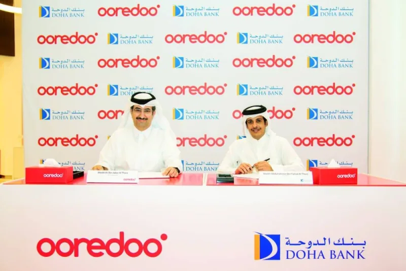 GulfTimes_QATAR's tweet photo. Doha Bank and @OoredooQatar have signed a memorandum of understanding (MoU) making the former the Official Bank Sponsor for the 13th edition of the #DohaMarathon by Ooredoo, scheduled for January 17, 2025. @DohaBankQatar
https://t.co/8YC0eaMqvu https://t.co/UmBVHgDdsw