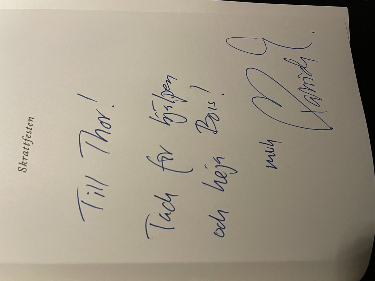 Tack för julklappen, <a href="/Ekwall/">Patrick Ekwall</a> !
Och hett julklappstips till alla!🎅🏼