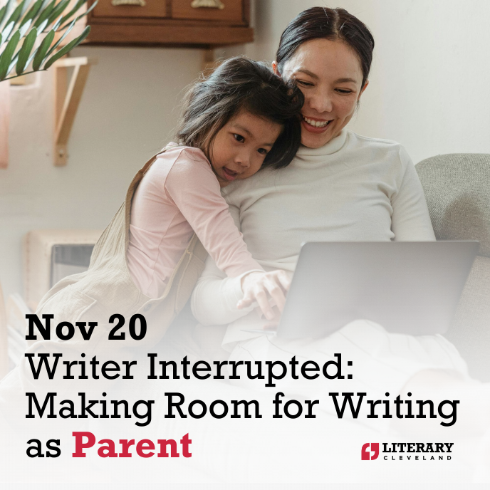 litcleveland's tweet photo. 👶✍️ Calling all writer-parents! Balancing creativity and parenting can feel impossible—but it doesn’t have to be. 

On Nov 20 we are thrilled to partner with @penparentis for a craft talk led by Pen Parentis Leader @JolineScottRoller, where we’ll explore strategies to make room for writing amidst the chaos of parenthood. 

This Listening Tour workshop offers:
✨ Expert advice to nurture your creative practice
✨ Stories and tips from writer-parents like you
✨ A chance to ask questions & crowdsource solutions

📅 Reserve your spot now—link in bio.

🔗 https://t.co/fc34rLd7Mv
#WritingAsAParent