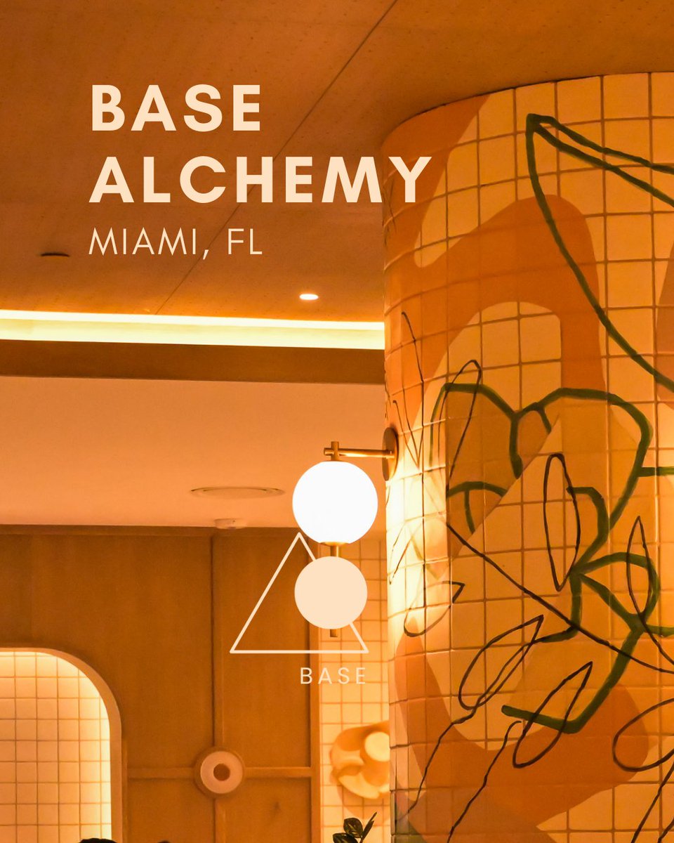 baseirl's tweet photo. On Nov 2, Base held its annual Alchemy event at the new B100m venue in Miami. Our largest gathering yet, Alchemy celebrated what Base does best: building community and connection.

As 2024 closes, we reflect on an unforgettable year—and look ahead to more in 2025. 
#membership #community #Miami #networking