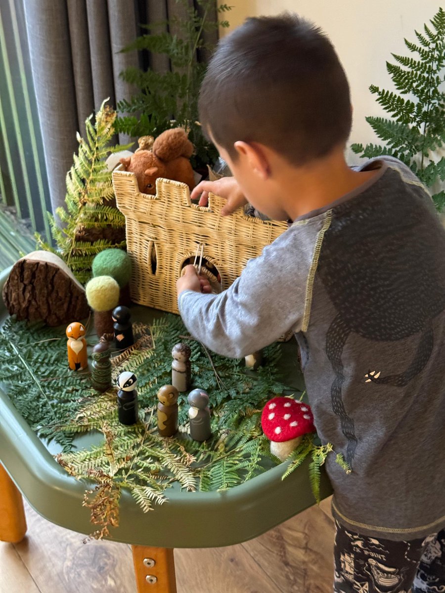 cosydirect's tweet photo. A lovely small world set up featuring our woodland peg dolls. Which one is your favourite?! 

https://t.co/hjS1yNN0YT https://t.co/hkokMbkUKY