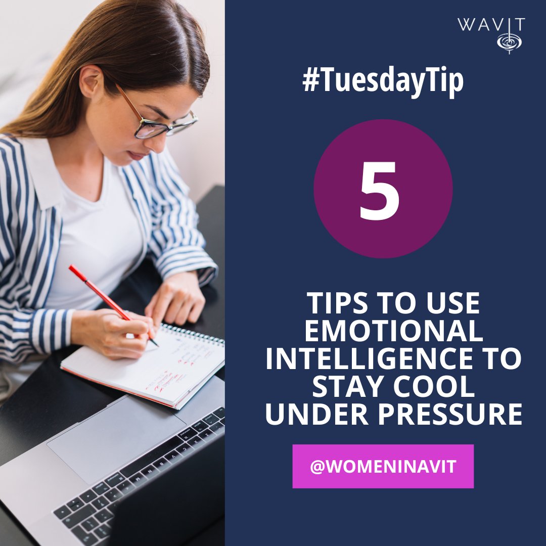 This week’s #TipTuesday is all about staying calm under pressure! Learn how emotional regulation can keep you in control during high-stress moments.

ow.ly/zVT550U3C2B

#TipTuesday #WAVIT #AVTweeps #ProAV #RipplesMakeWaves🌊 #BeFierce💪#BeBold✨#MakeWaves🌊 #WomeninTech