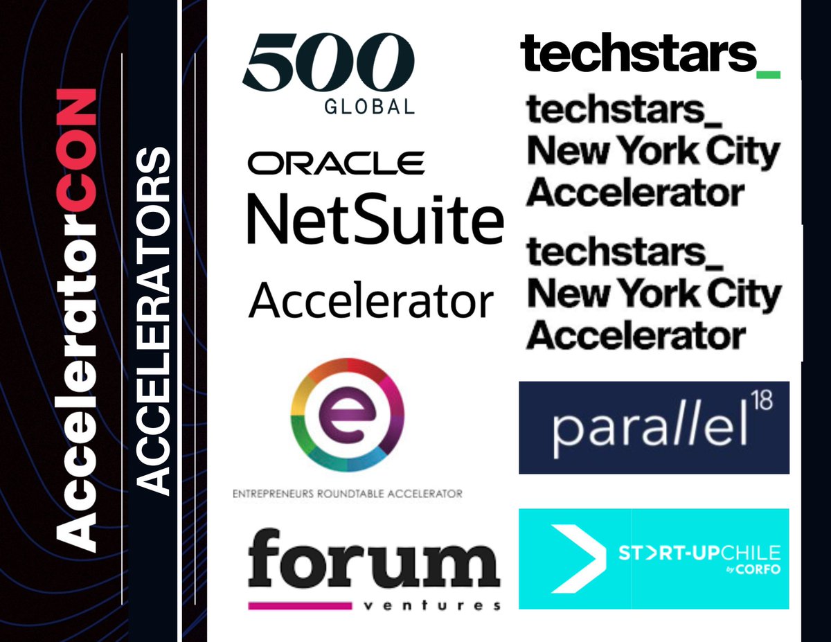 A huge thank you to the accelerators that joined us at #AcceleratorCON 2024! Your support helps us empower and inspire founders to reach new heights. We couldn’t have done it without 500 Global, Techstars NYC, ERA, Parallel18, and more! Here’s to more growth and success together!