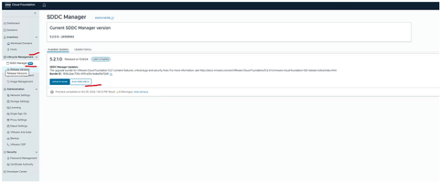 vcdx001's tweet photo. Upgrade VMware Cloud Foundation 5.2 to 5.2.1 https://t.co/spZt2m5Cpt https://t.co/FABsuDwSHX
