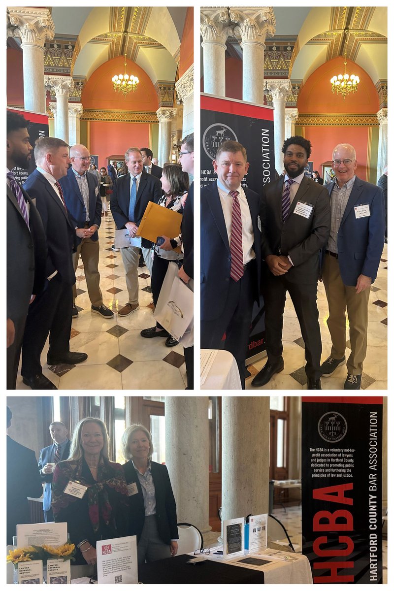 HtfdBarAssoc's tweet photo. HCBA Congratulating Newly Admitted CT Attorneys last Friday at the State Capitol! https://t.co/tOOU2FWeZn