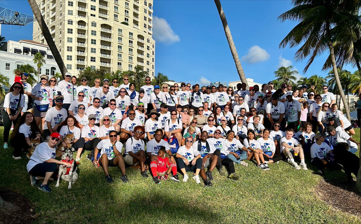 For the second weekend in a row, our team members, family, and friends laced up their sneakers to make a difference in our community, this time walking for heart health at Saturday's #PalmBeachCountyHeartWalk! ❤️