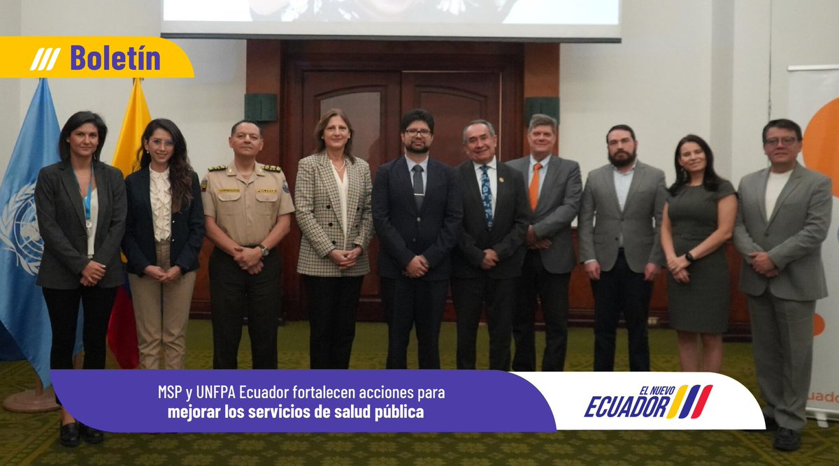 Salud_Ec's tweet photo. 📝#BOLETÍN | Este martes fue presentada en Quito la nueva directora Regional del @UNFPAecuador, Susana Sottoli, ante los ministros de Estado de Ecuador.

Detalles ➡️ https://t.co/U6Rb61uY2p https://t.co/1oanMsw1VF
