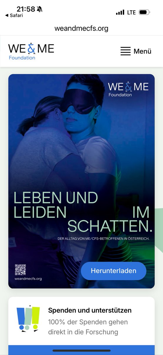 Die Fotoserie von Brent Stirton auf weandmecfs.org zeigt die Lebensrealitaet der Betroffenen in ihrer ganzen Dramatik . Danke an alle Beteiligten !!!!!