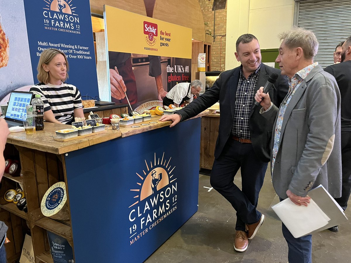 Justtalkingfood's tweet photo. Fabulous event @H2Opublishing #nationpizzaawards @DineOutMagazine @OOHmagazine Head such fun supporting our client @ClawsonFarms_ #cheese sponsors https://t.co/BMSK4sf9GC